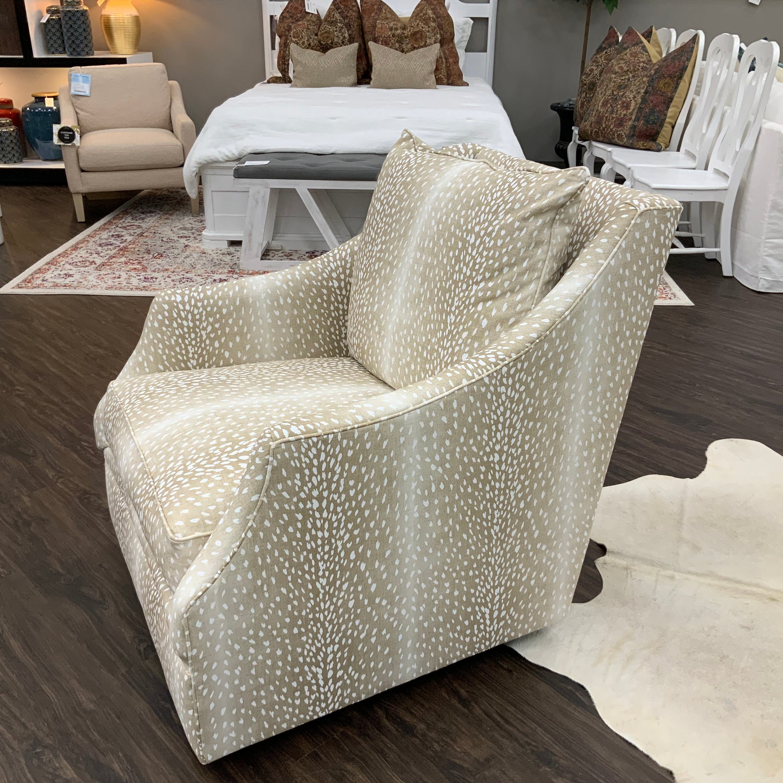 Antelope cheap fabric chair