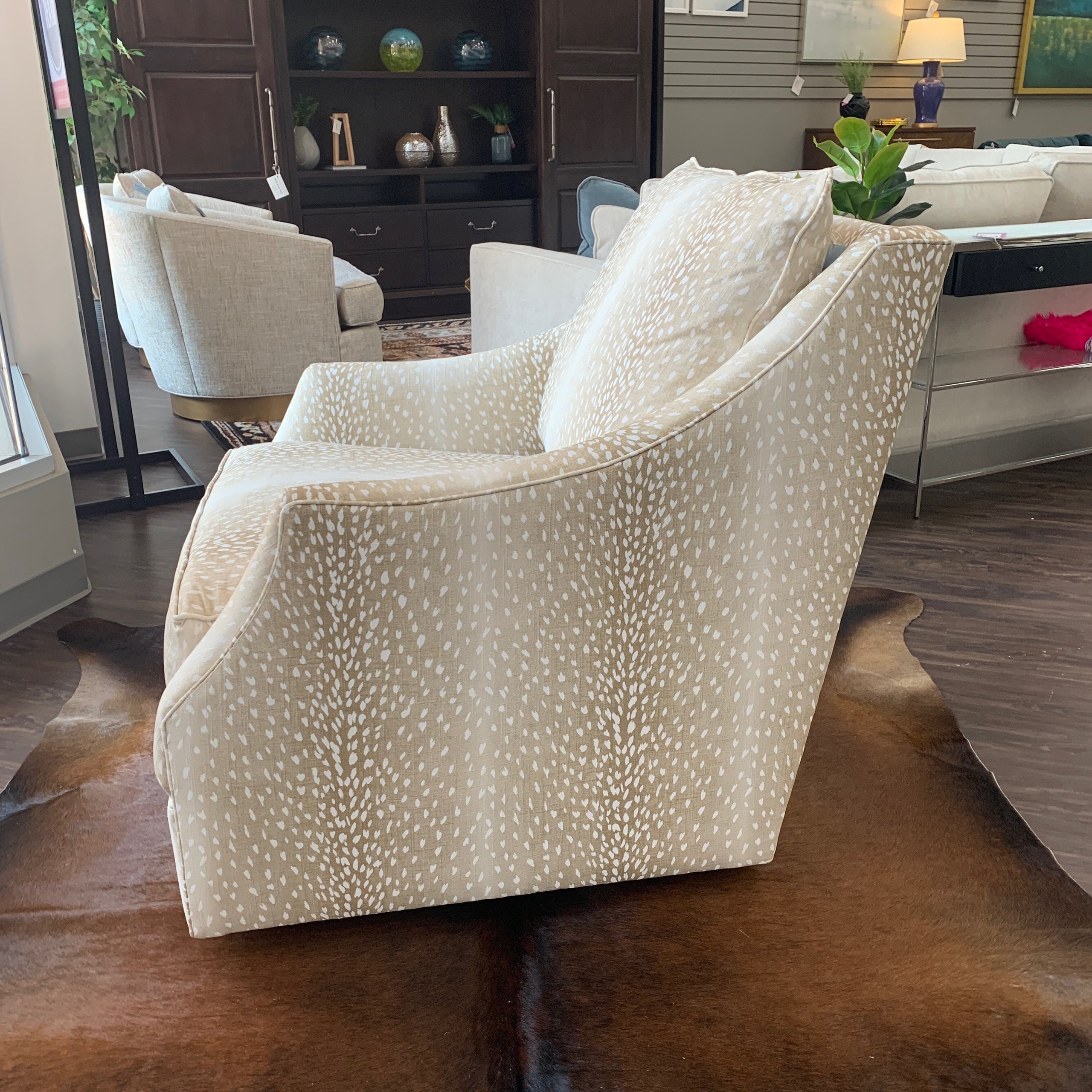 Antelope cheap fabric chair
